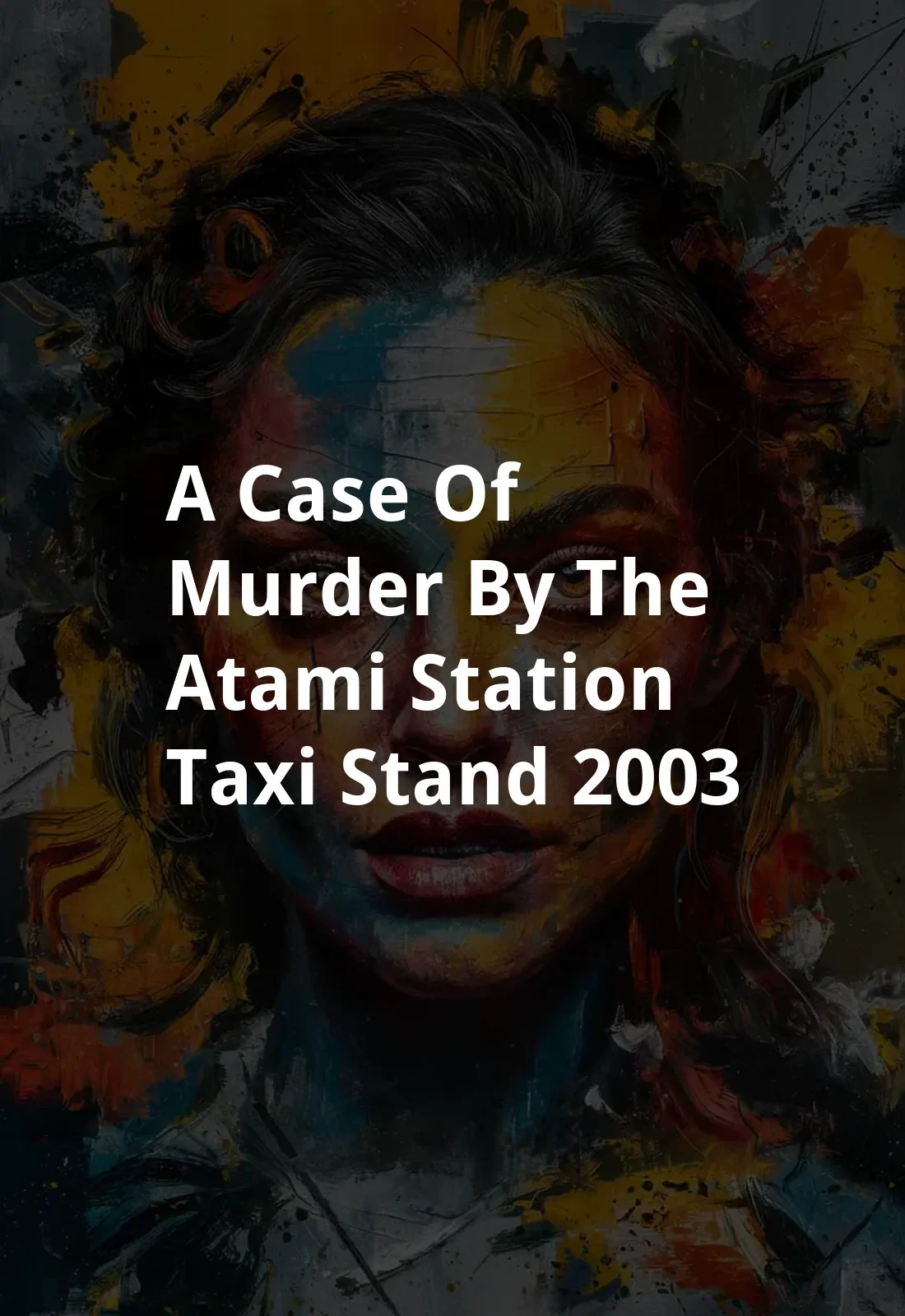 A Case of Murder by the Atami Station Taxi Stand (2003) Poster