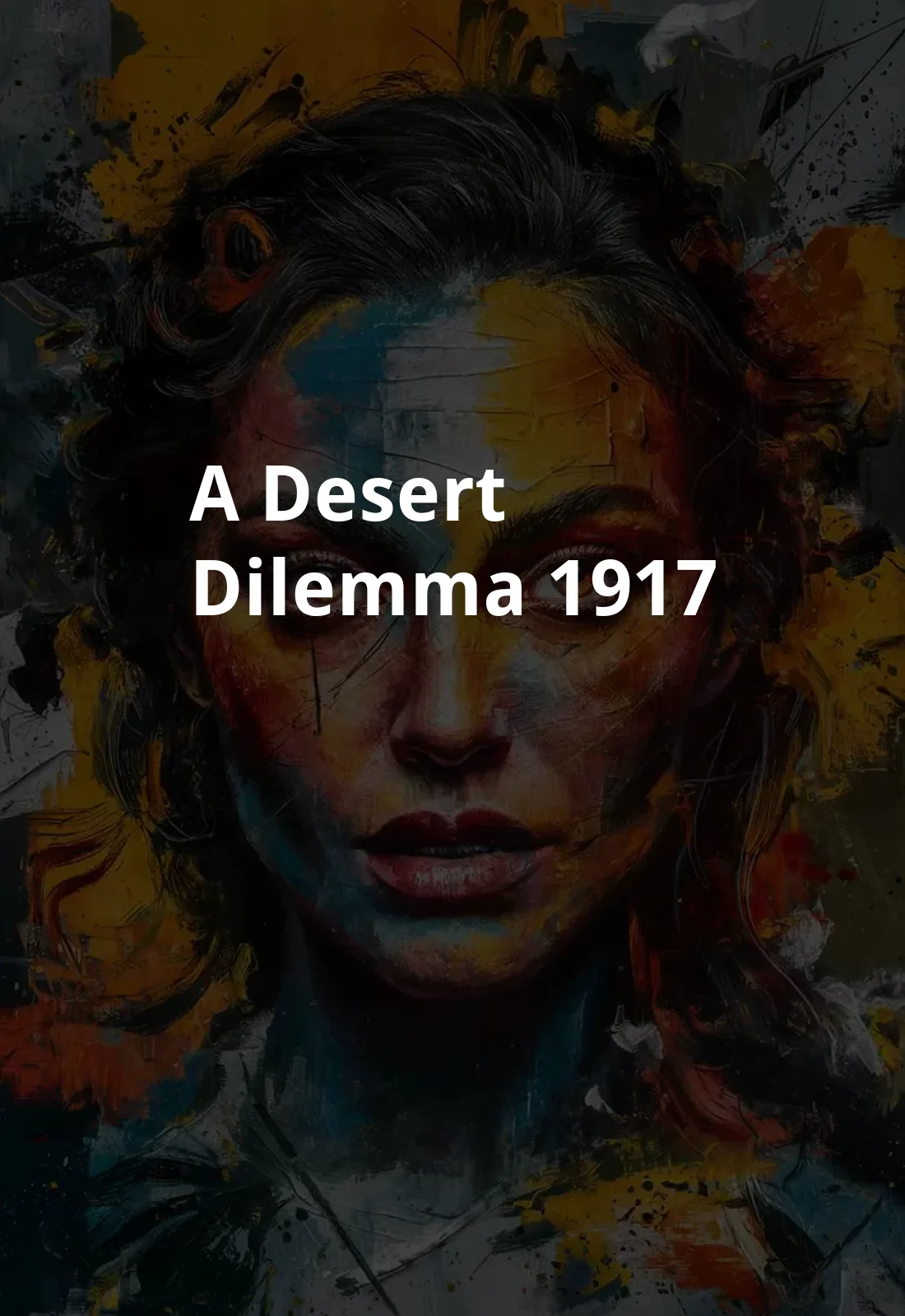 A Desert Dilemma (1917) Poster