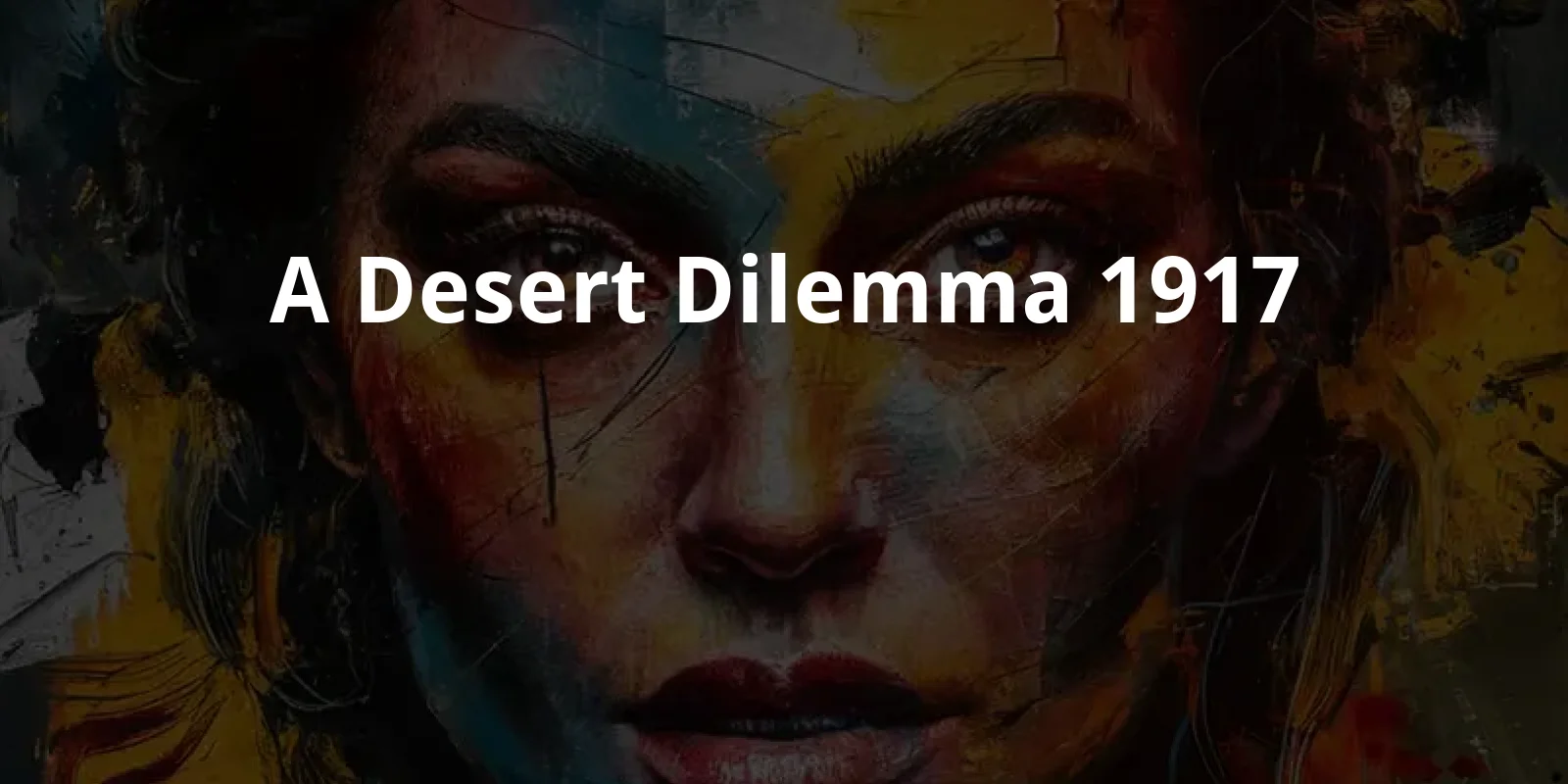 A Desert Dilemma (1917)