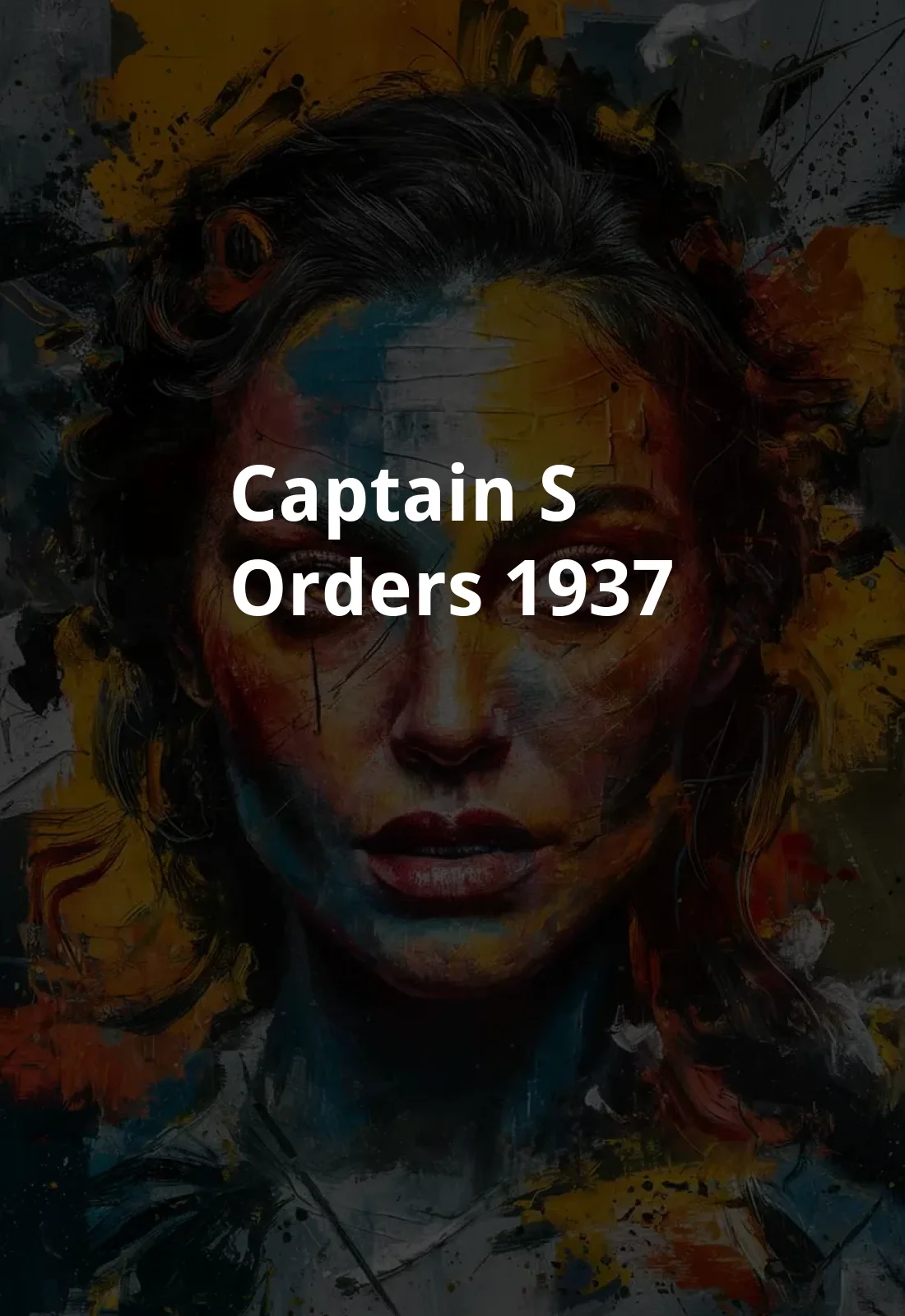 Captain's Orders (1937) Poster
