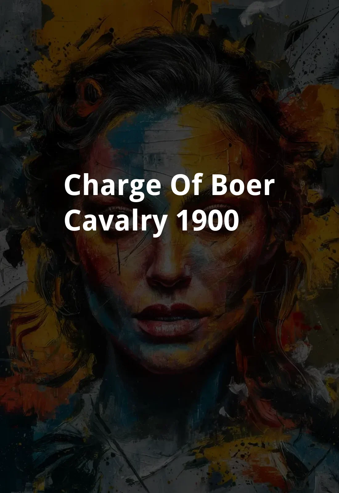 Charge of Boer Cavalry (1900) Poster