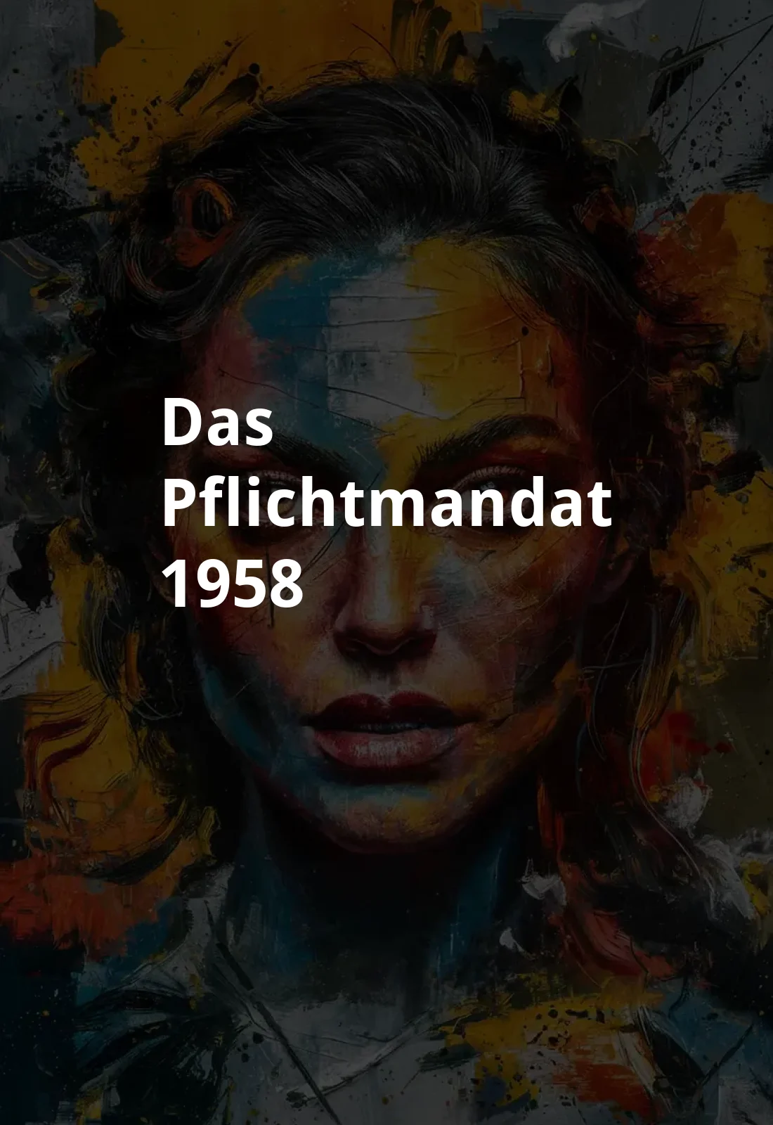 Das Pflichtmandat (1958) Poster