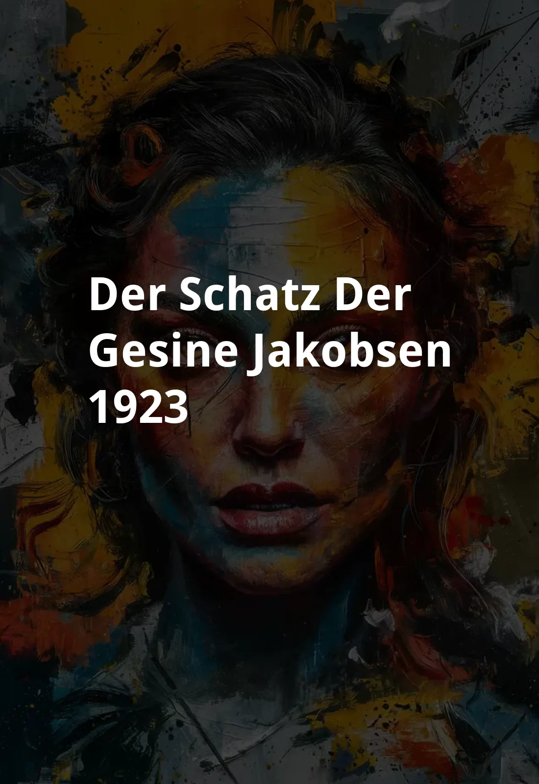 Der Schatz der Gesine Jakobsen (1923) Poster