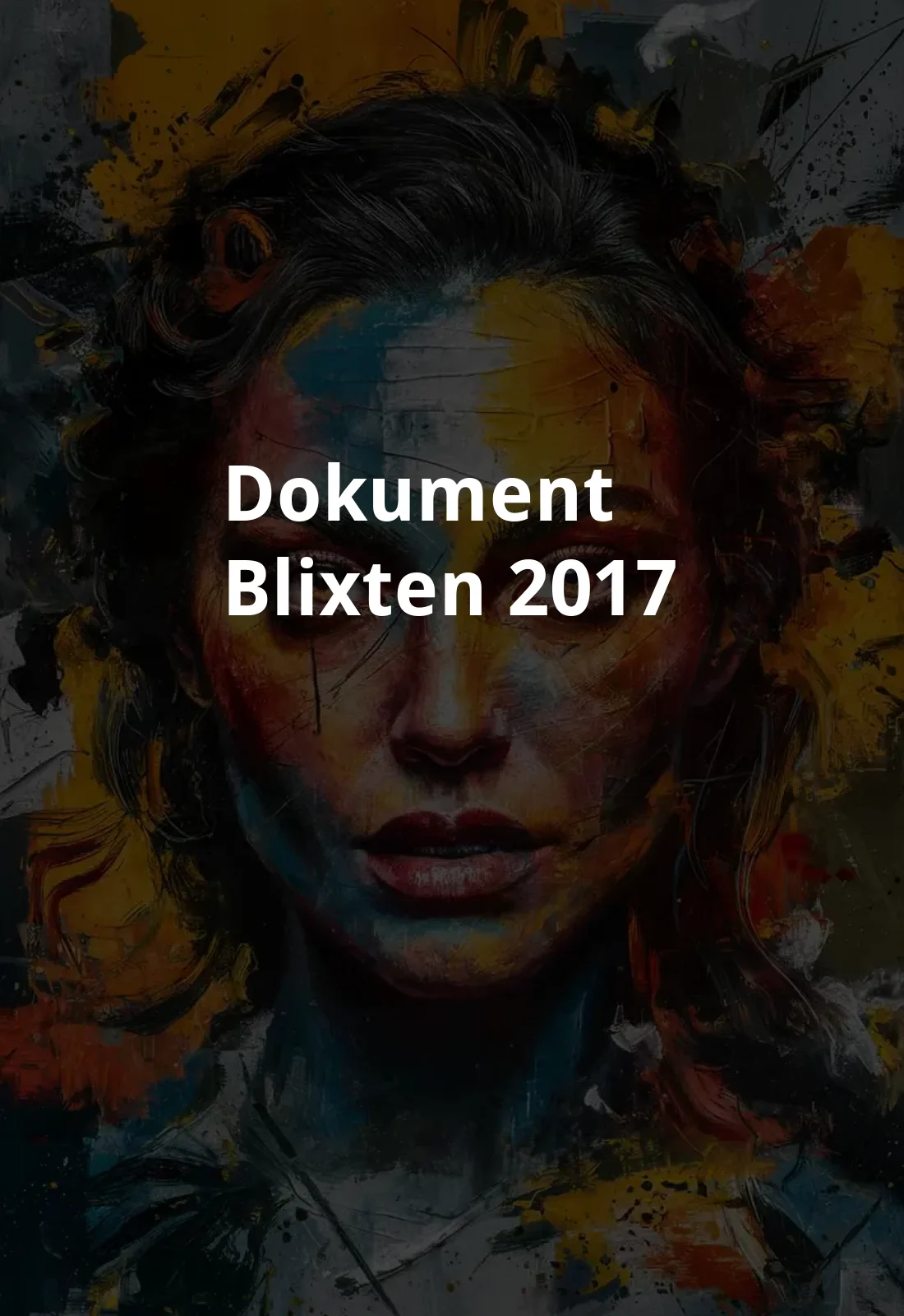 Dokument: Blixten (2017) Poster