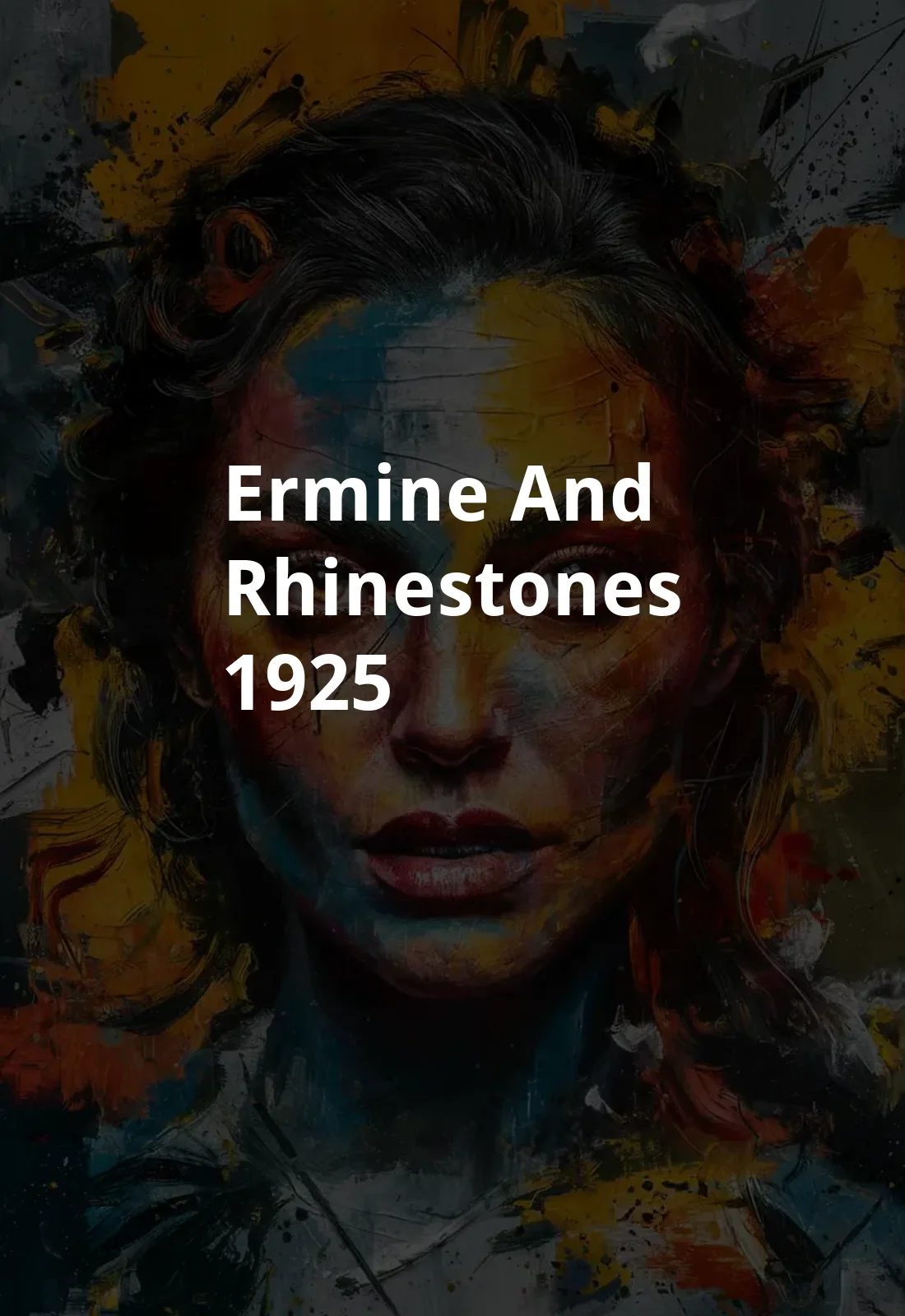 Ermine and Rhinestones (1925) Poster