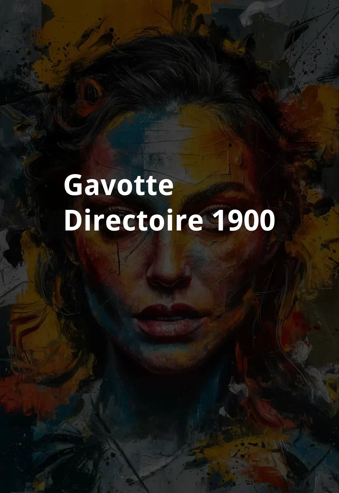 Gavotte directoire (1900) Poster