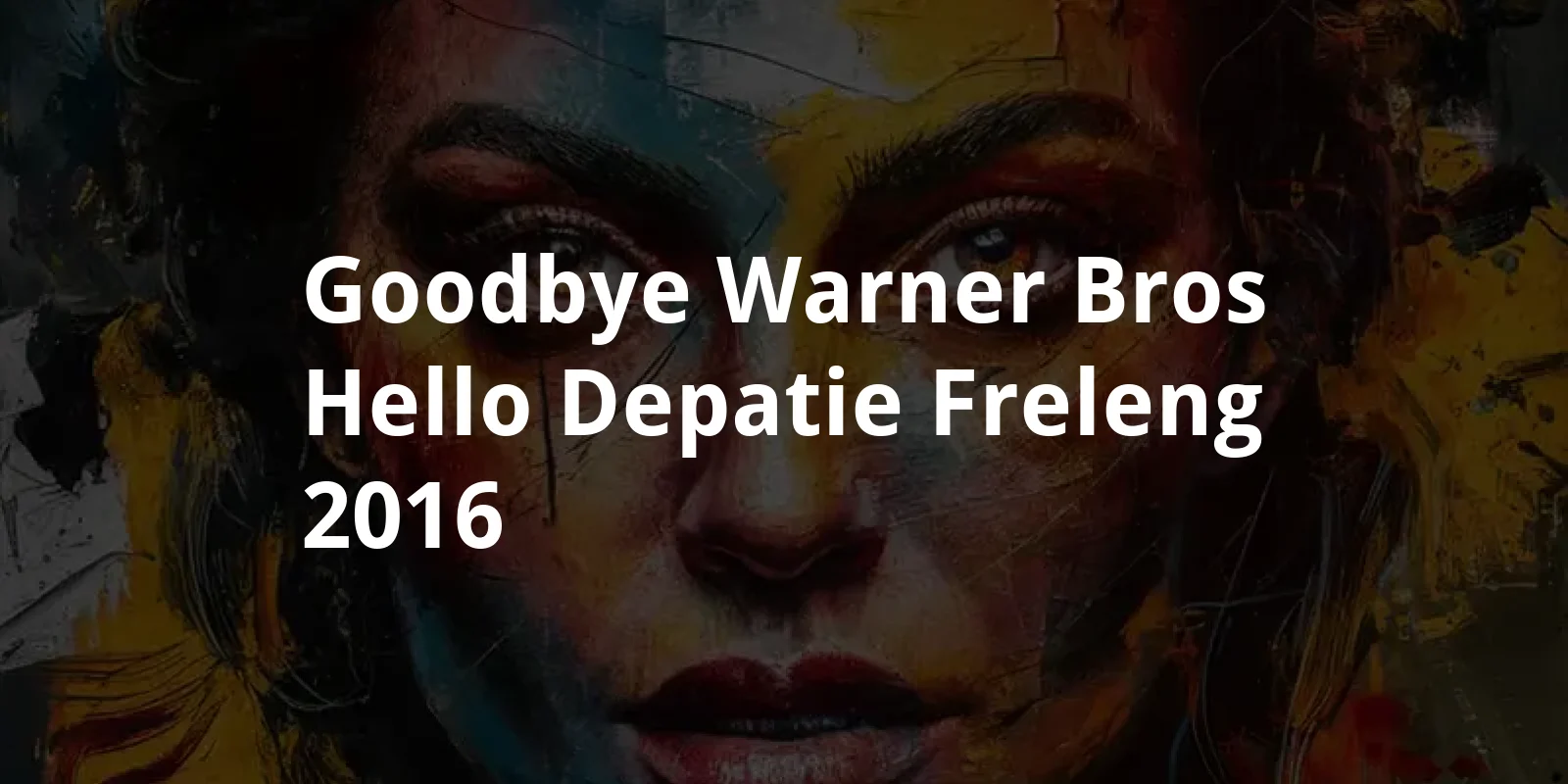 Goodbye, Warner Bros., Hello DePatie-Freleng (2016)