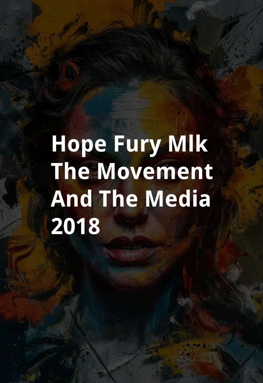 Hope & Fury: MLK, the Movement and the Media (2018) Poster