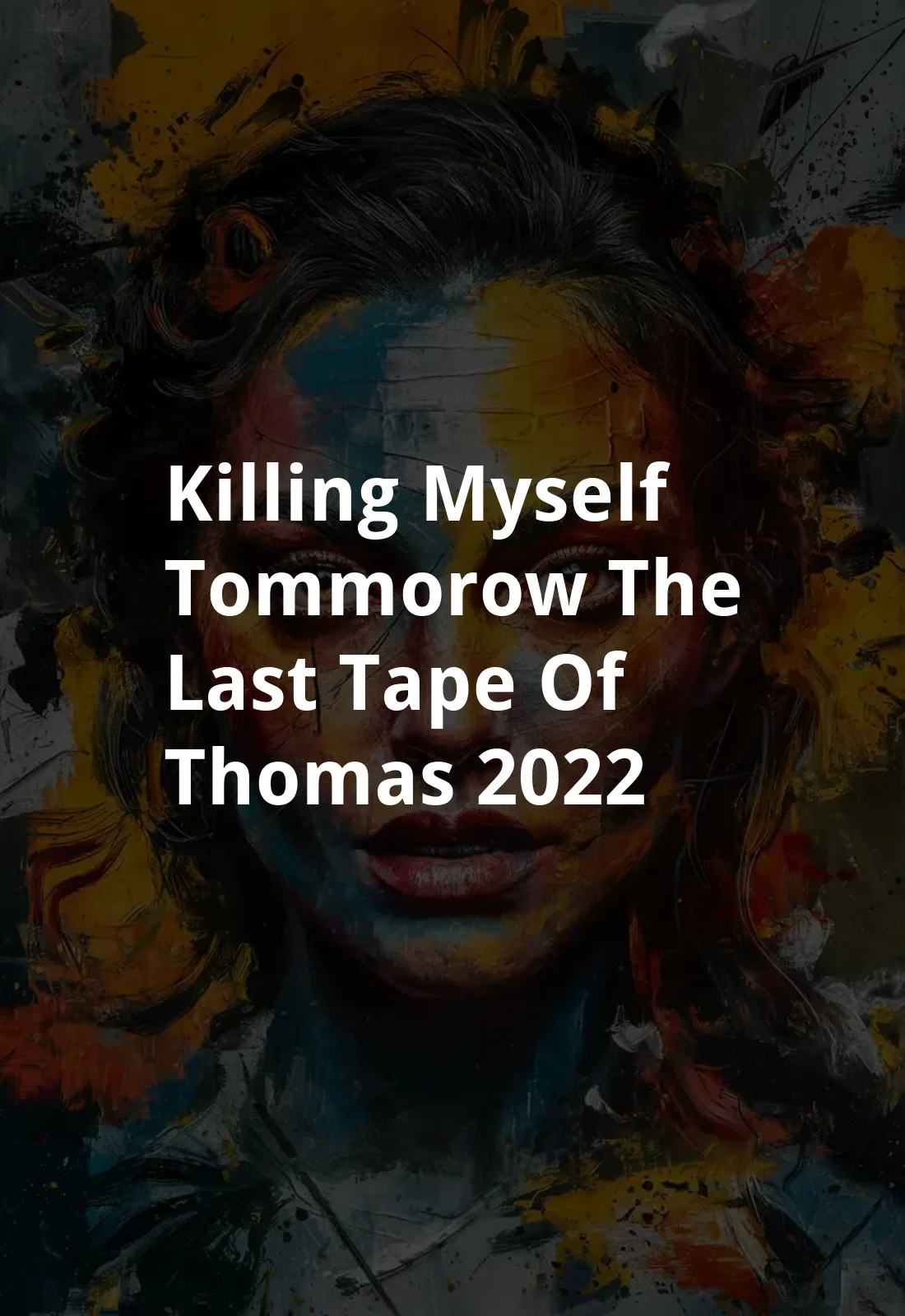 Killing myself tommorow (the last tape of thomas) (2022) Poster