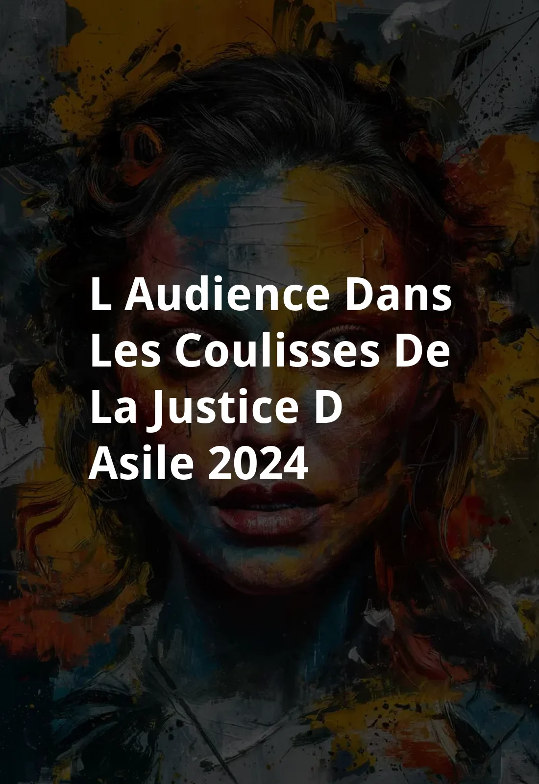 L'audience : dans les coulisses de la justice d'asile (2024) Poster