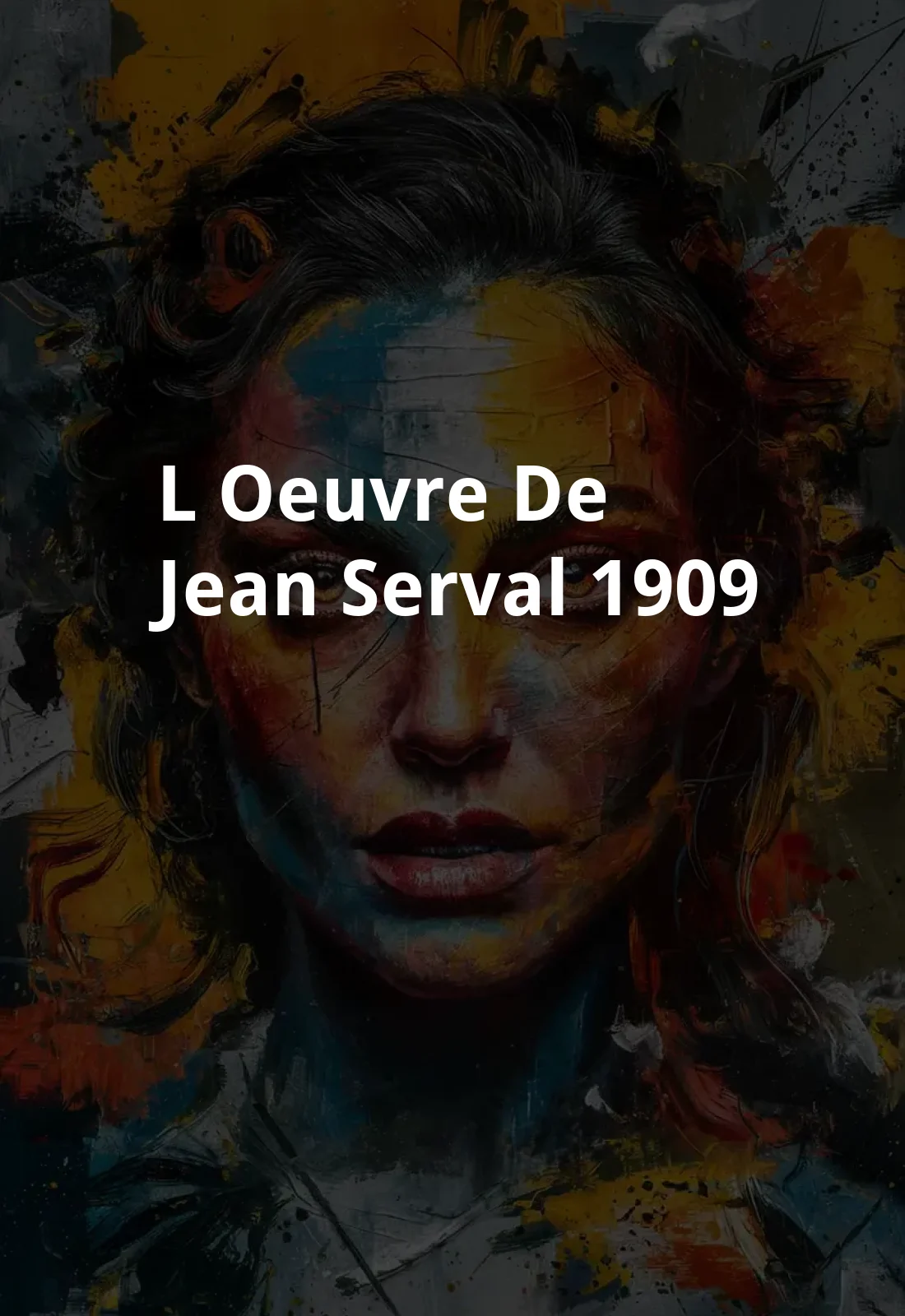 L'oeuvre de Jean Serval (1909) Poster