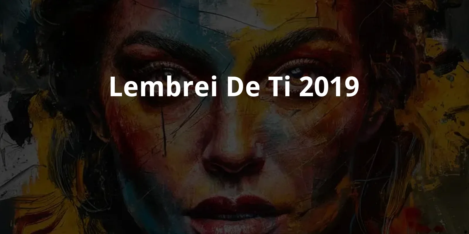 Lembrei de ti (2019)