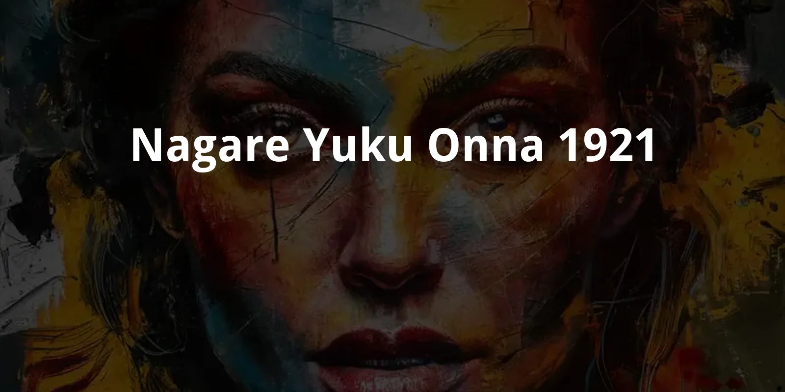 Nagare yuku onna (1921)