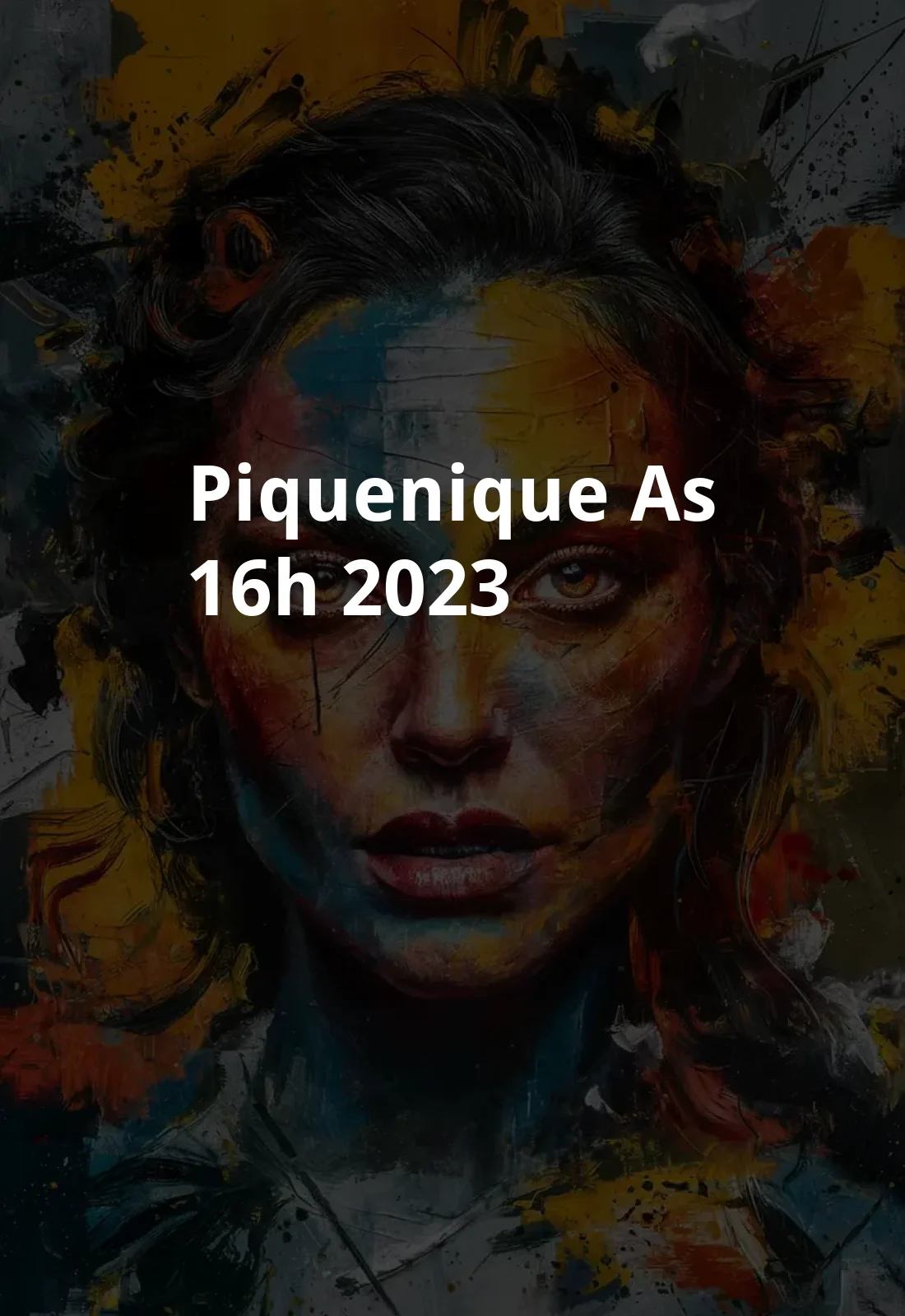 Piquenique as 16h (2023) Poster