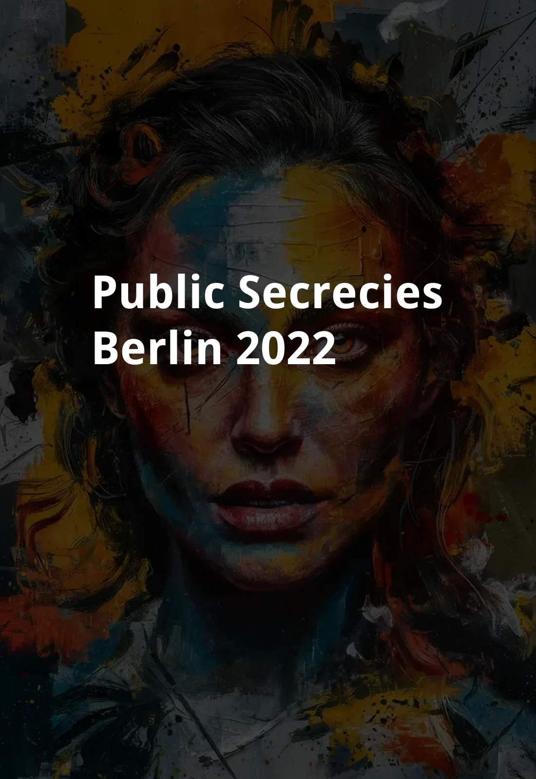 Public Secrecies Berlin (2022) Poster