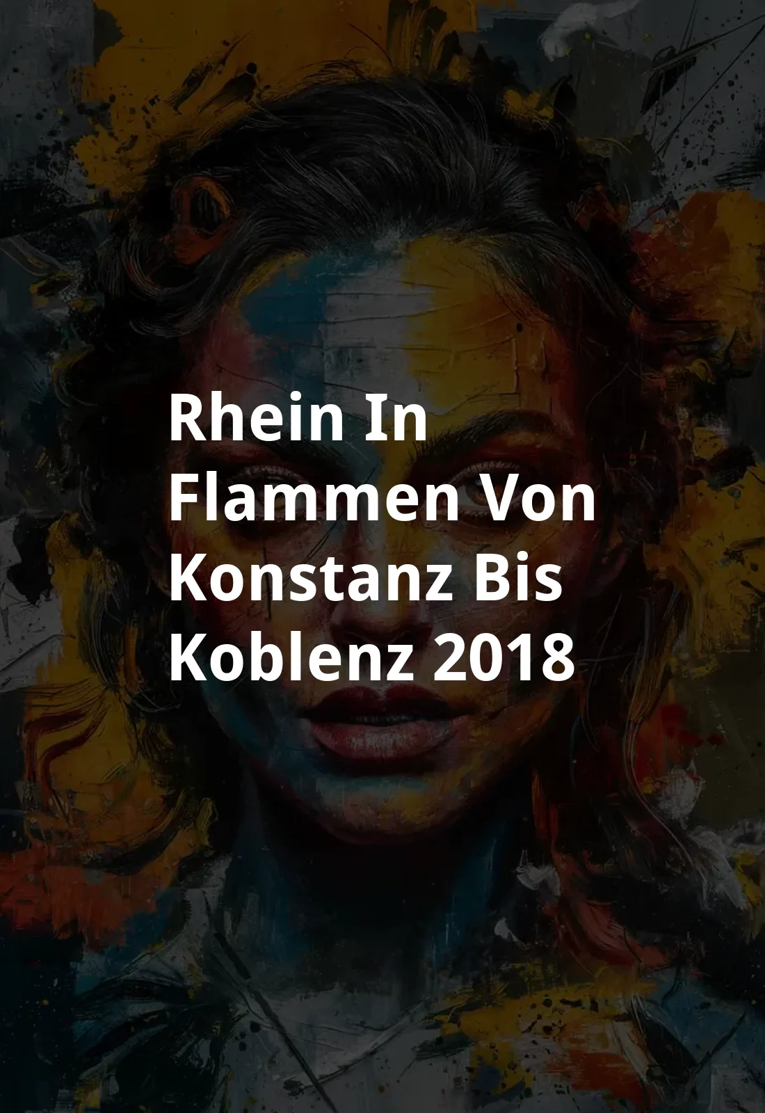 Rhein in Flammen von Konstanz bis Koblenz (2018) Poster
