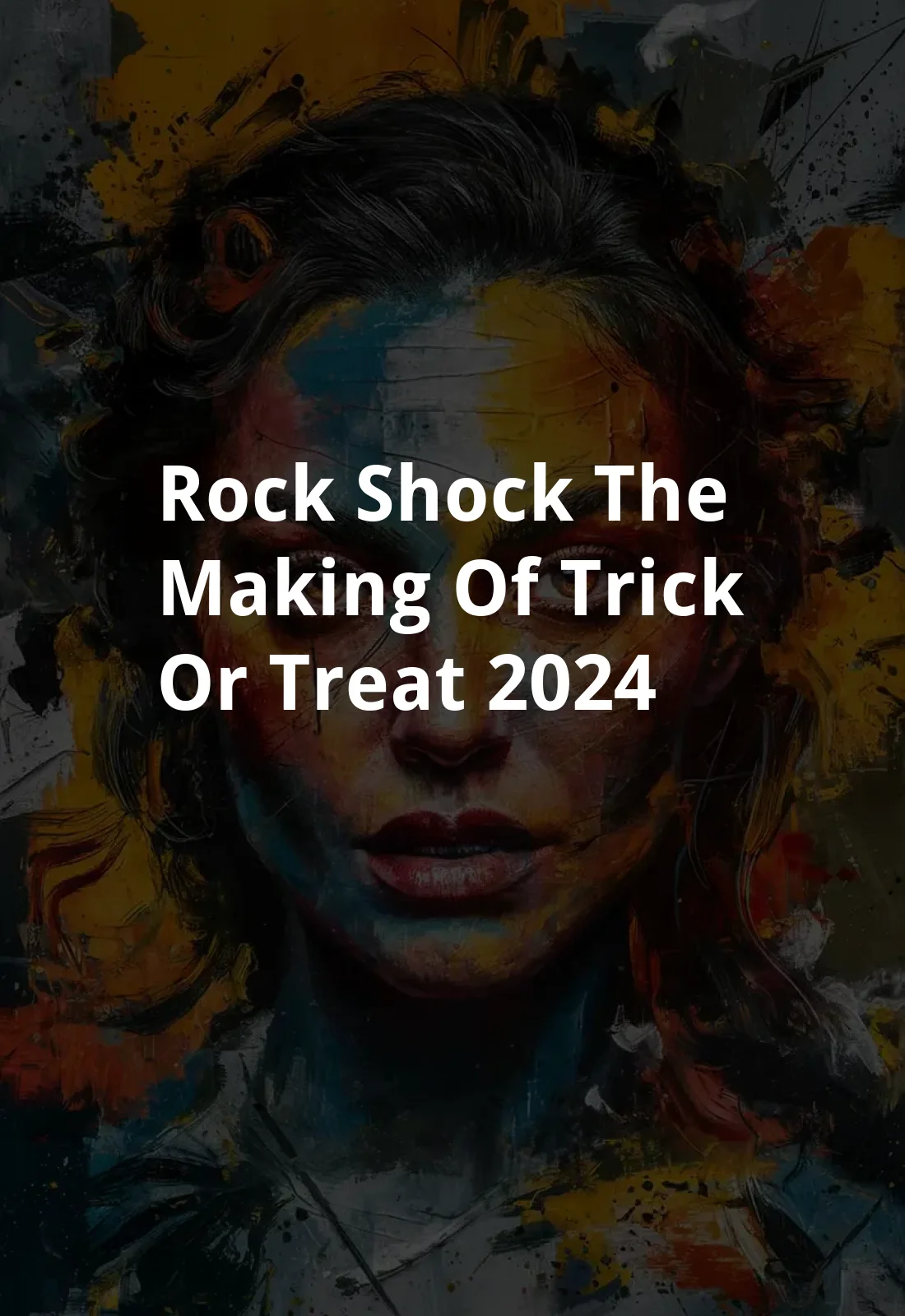 Rock & Shock:The Making of Trick or Treat (2024) Poster