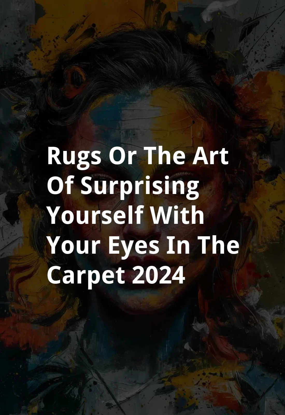 RUGS (or the Art of surprising yourself with your eyes in the carpet) (2024) Poster