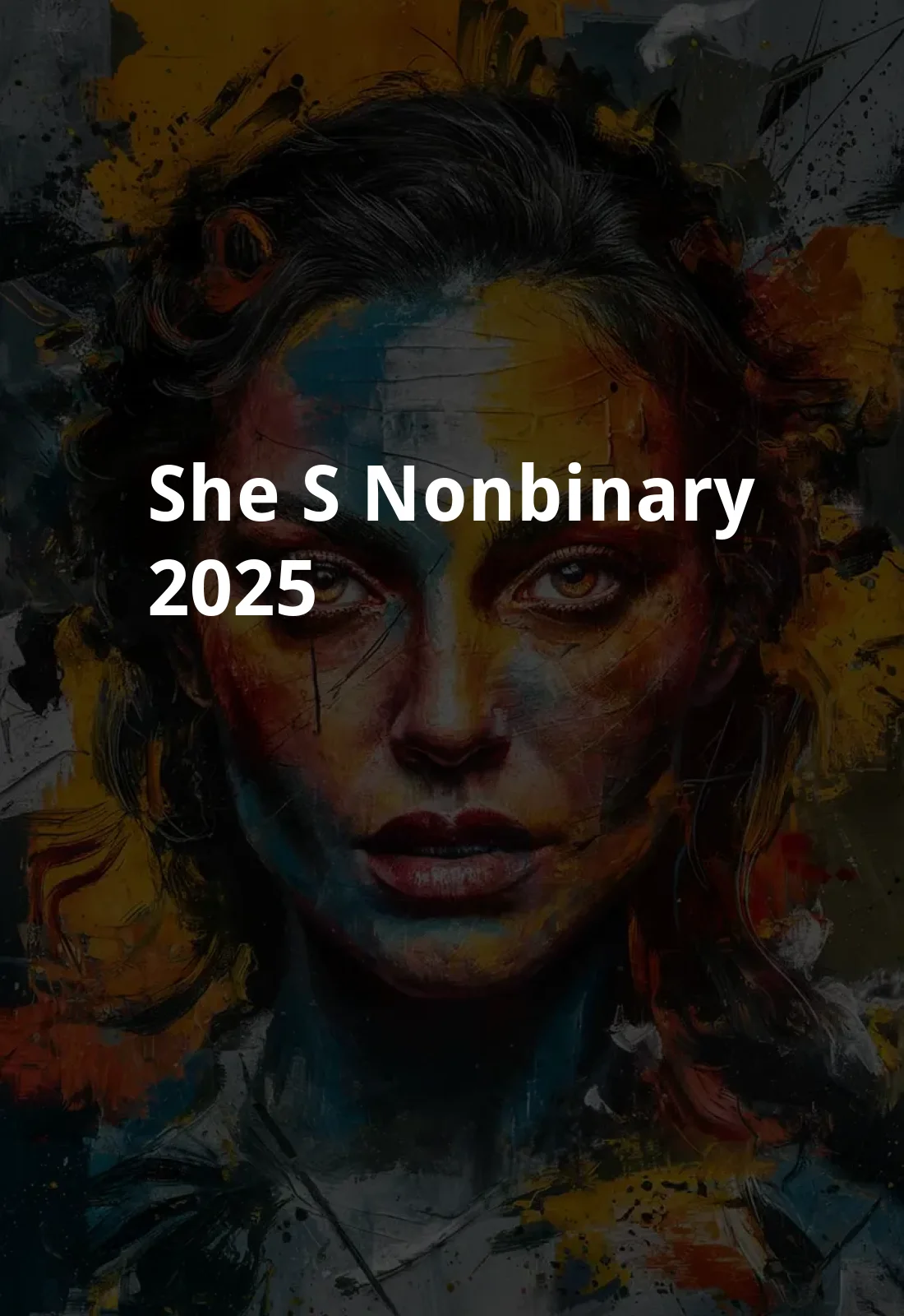 She's Nonbinary (2025) Poster