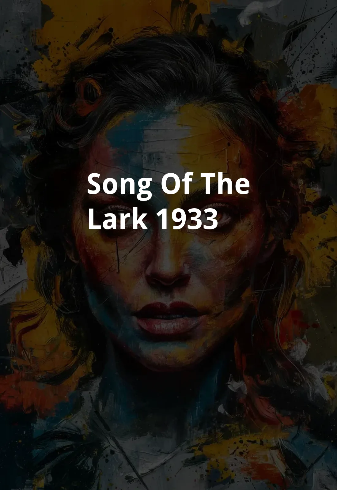 Song of the Lark (1933) Poster