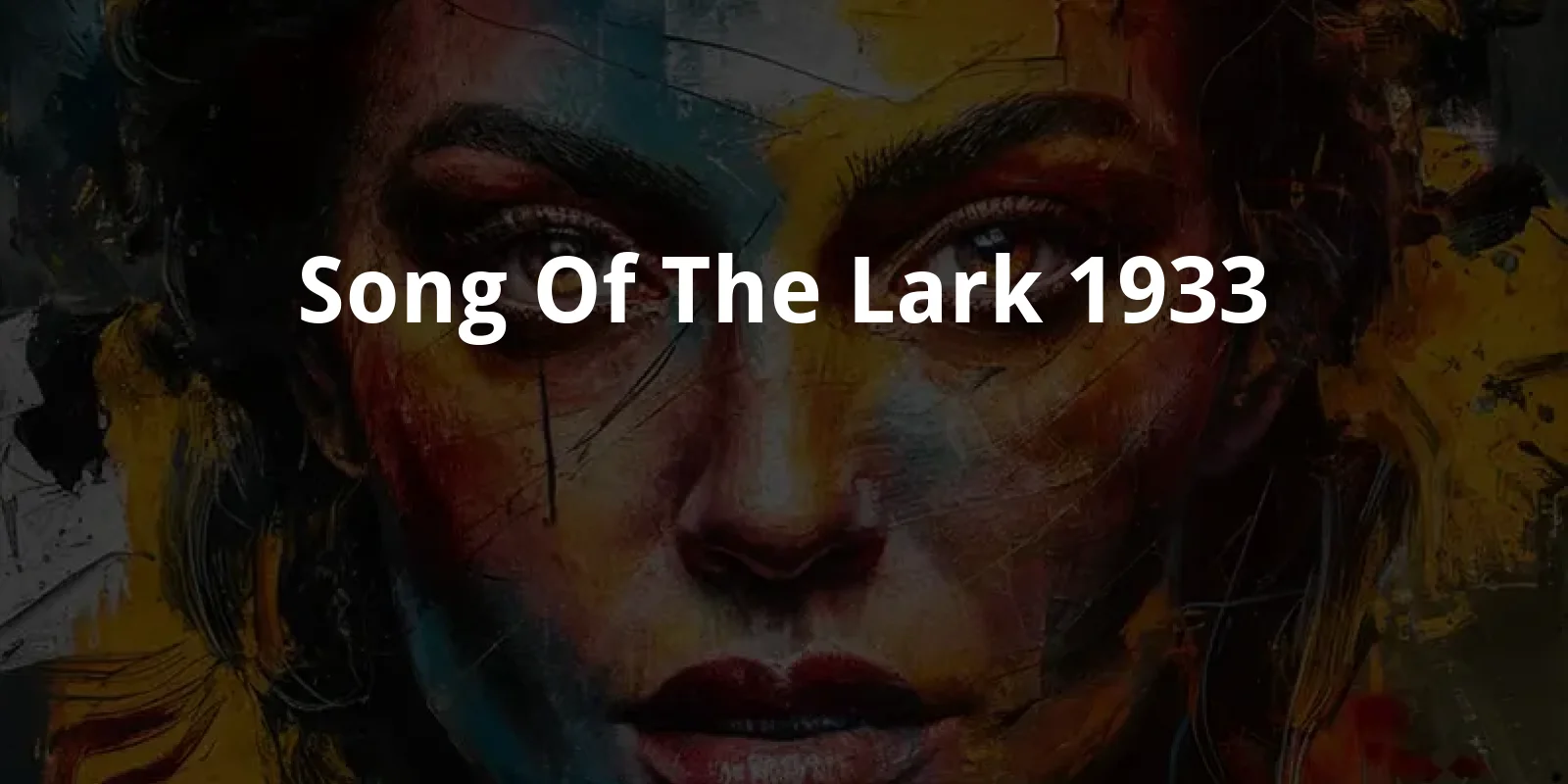 Song of the Lark (1933)