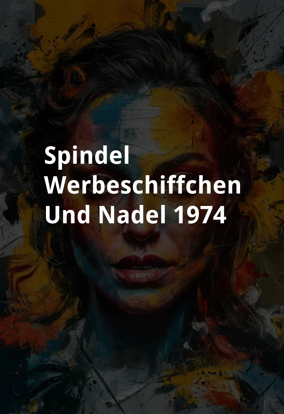Spindel, Werbeschiffchen und Nadel (1974) Poster