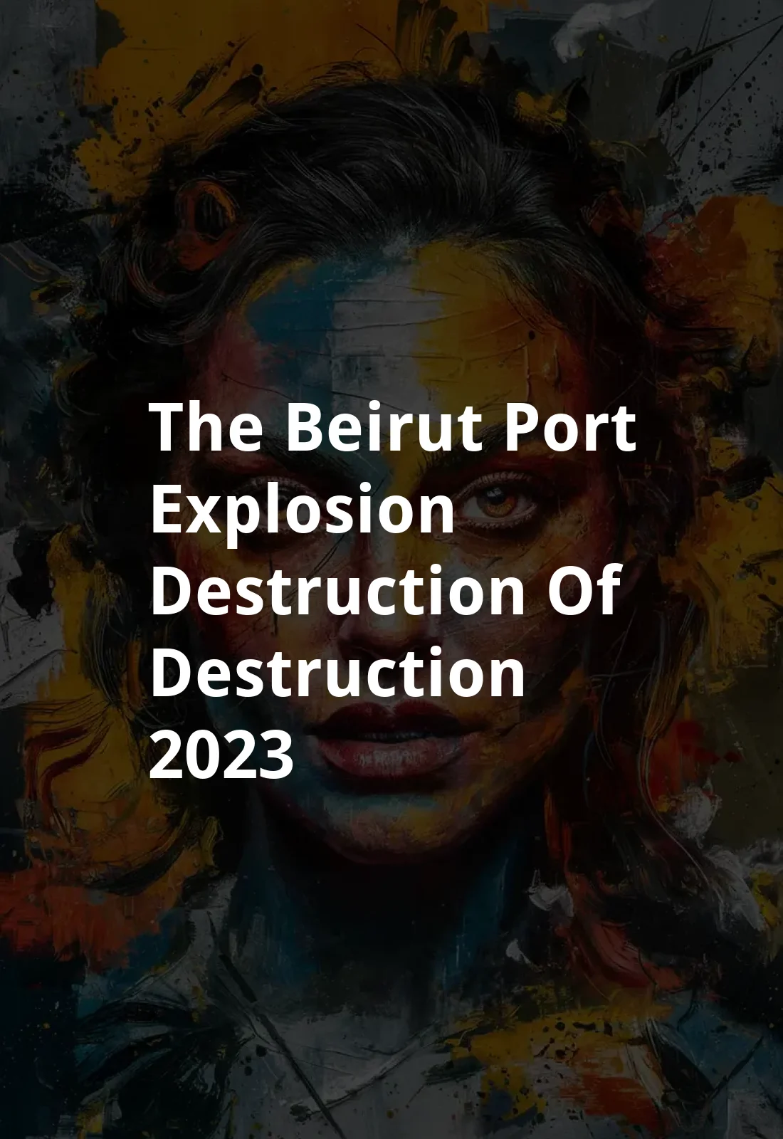 The Beirut Port Explosion: Destruction of Destruction (2023) Poster