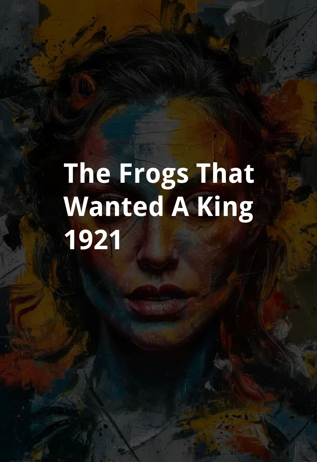 The Frogs That Wanted a King (1921) Poster