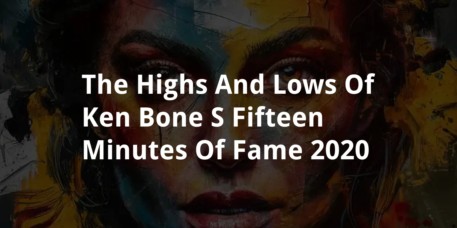 The Highs and Lows of Ken Bone's Fifteen Minutes of Fame (2020)