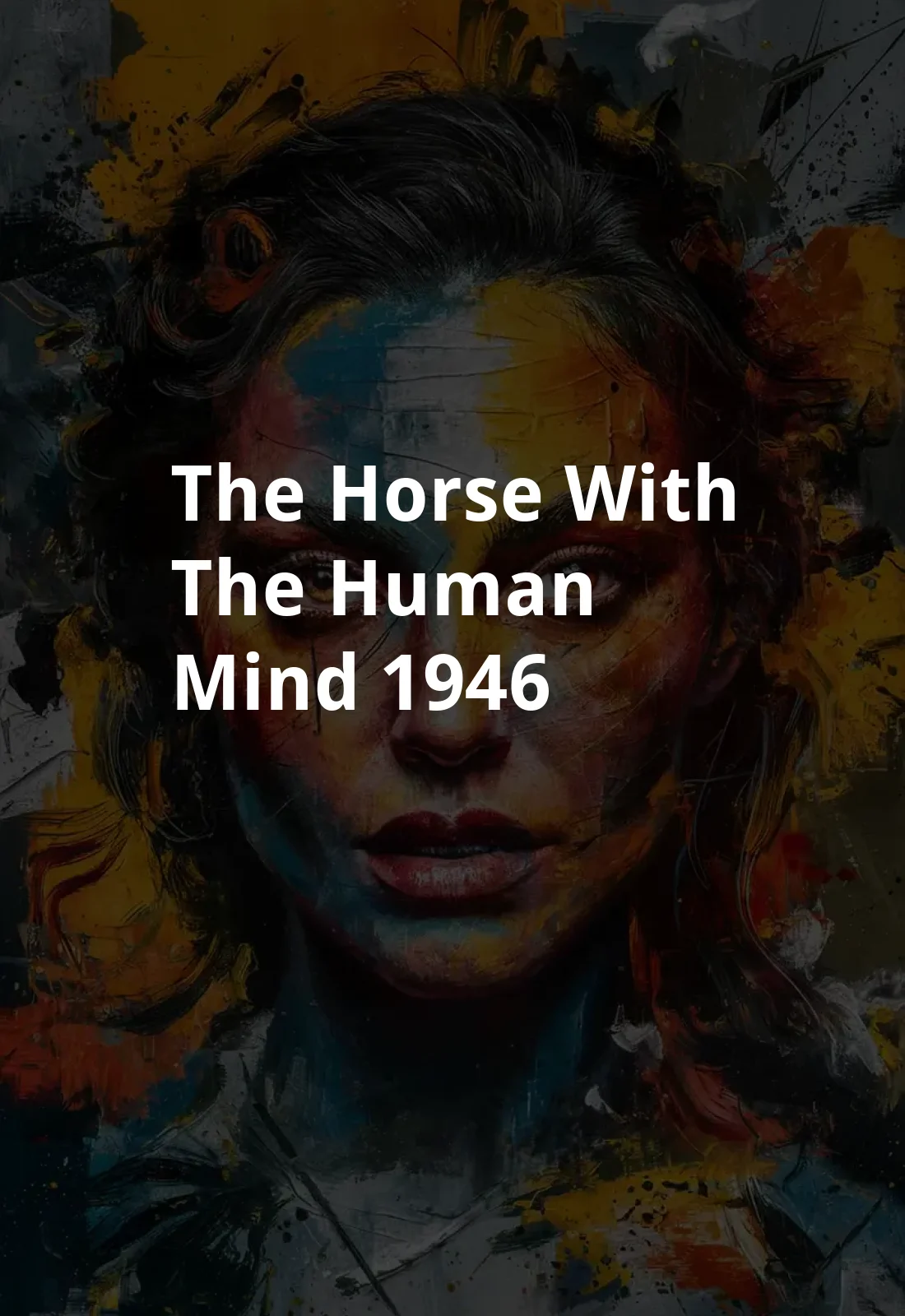 The Horse with the Human Mind (1946) Poster