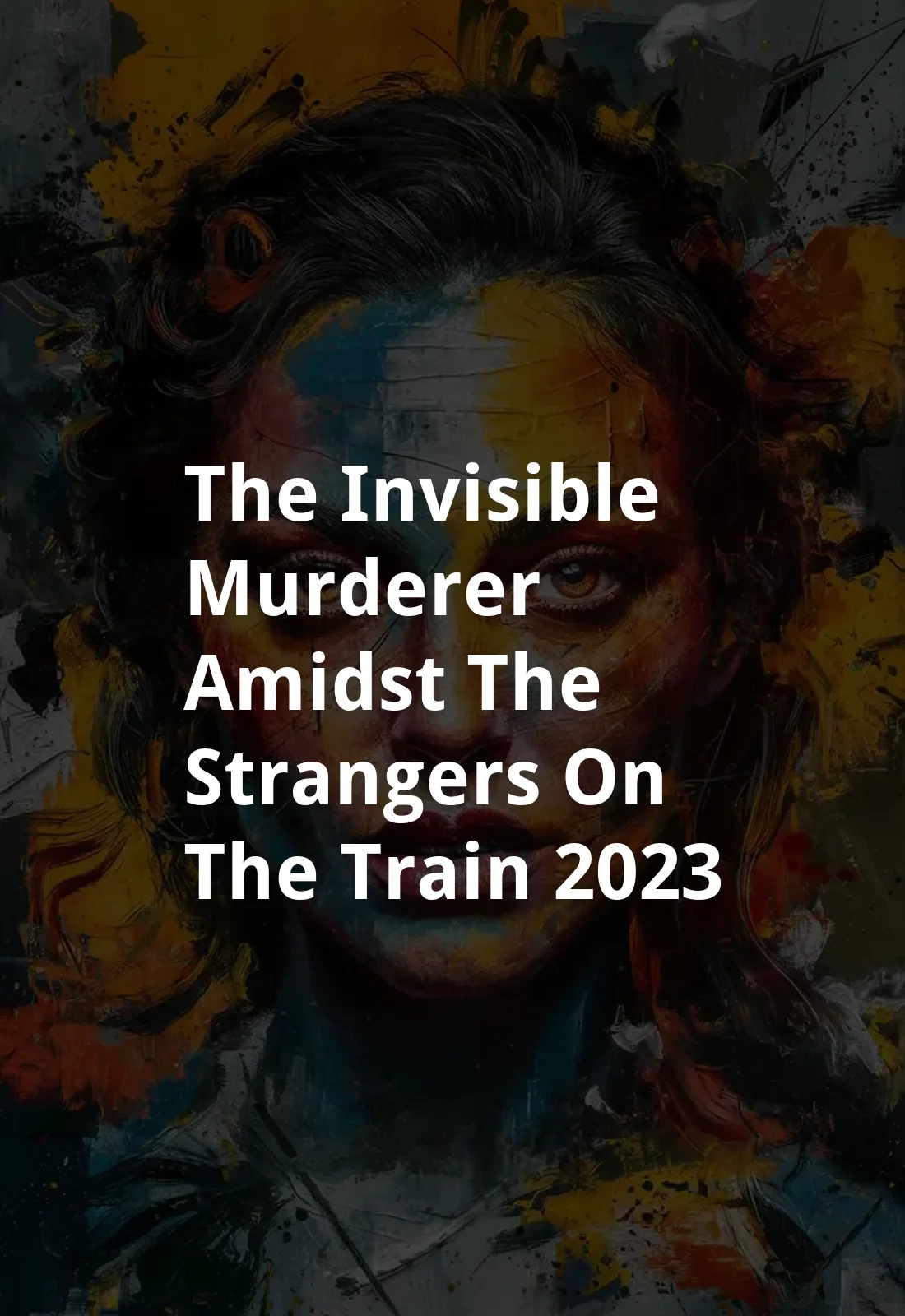 The Invisible Murderer amidst the Strangers on the Train !! (2023) Poster