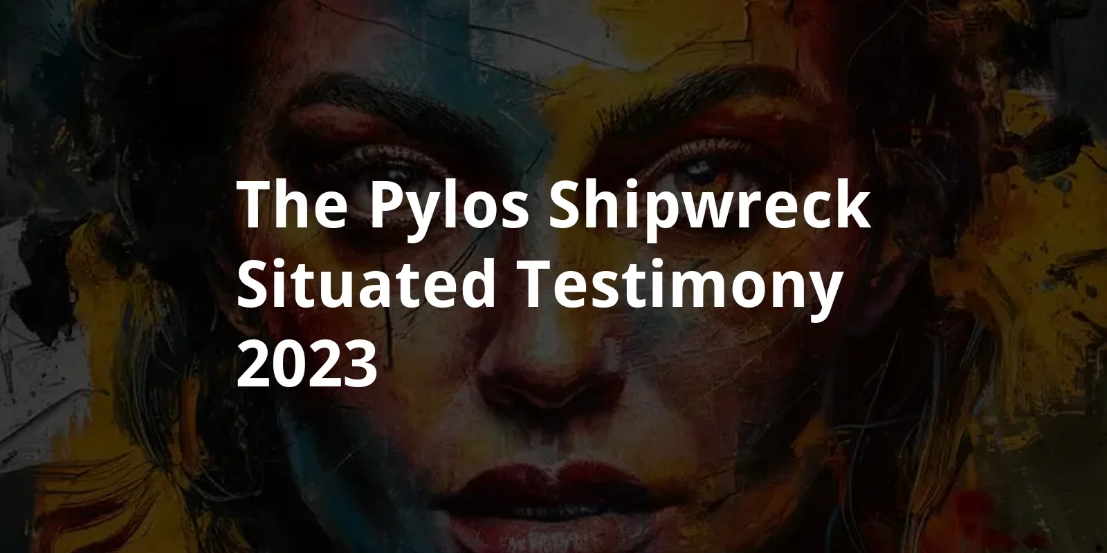 The Pylos Shipwreck - Situated Testimony (2023)