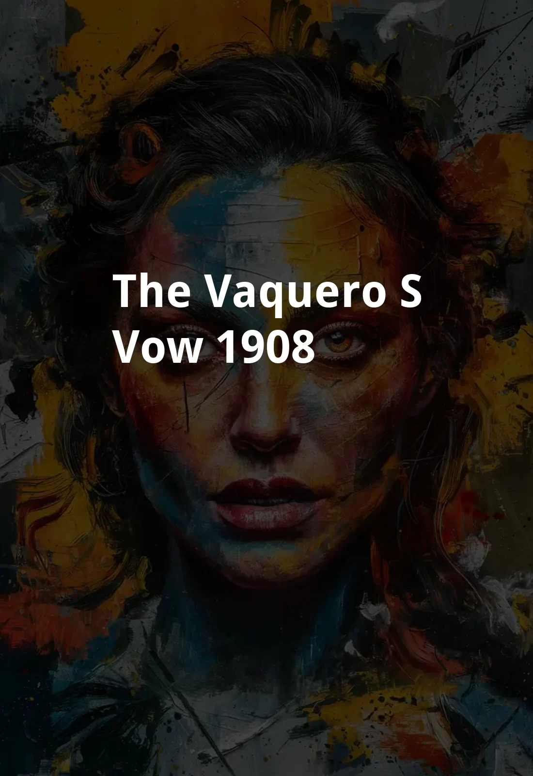 The Vaquero's Vow (1908) Poster