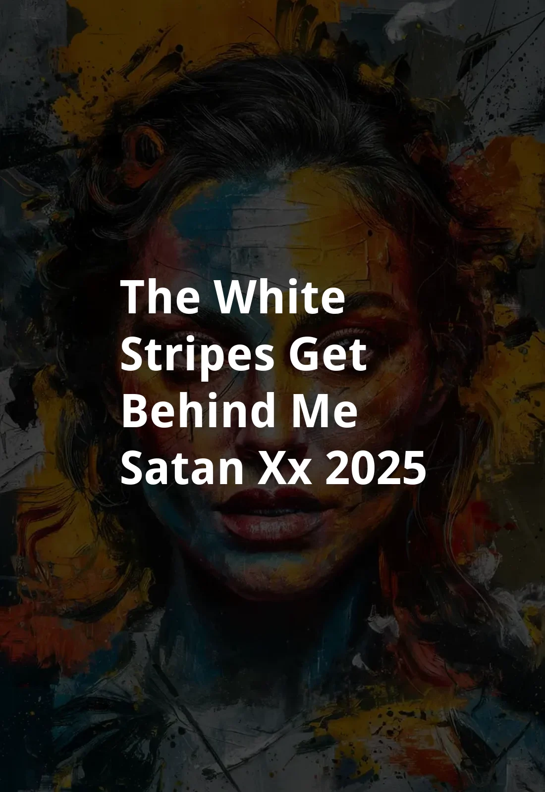 The White Stripes: Get Behind Me Satan XX (2025) Poster