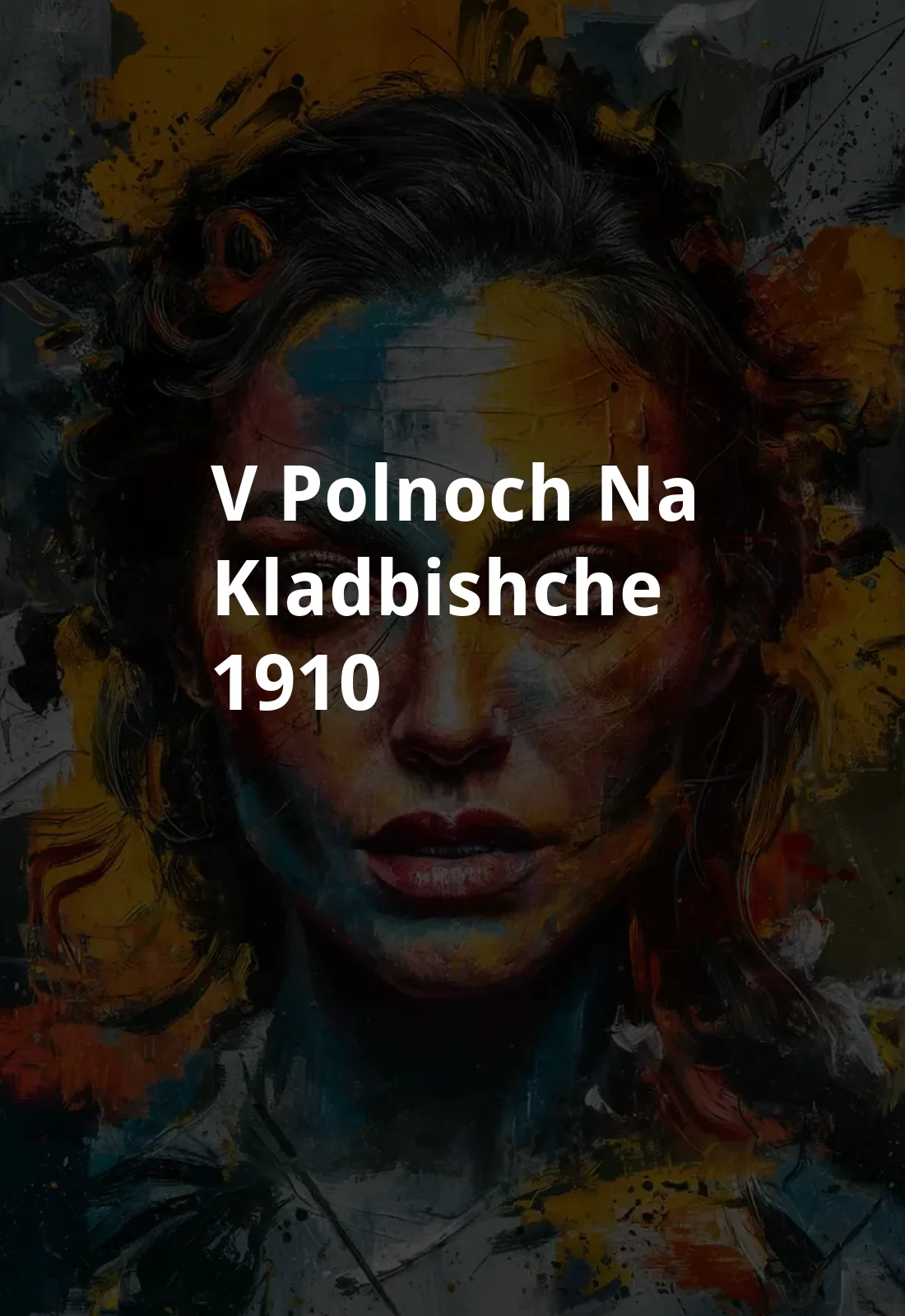 V polnoch na kladbishche (1910) Poster
