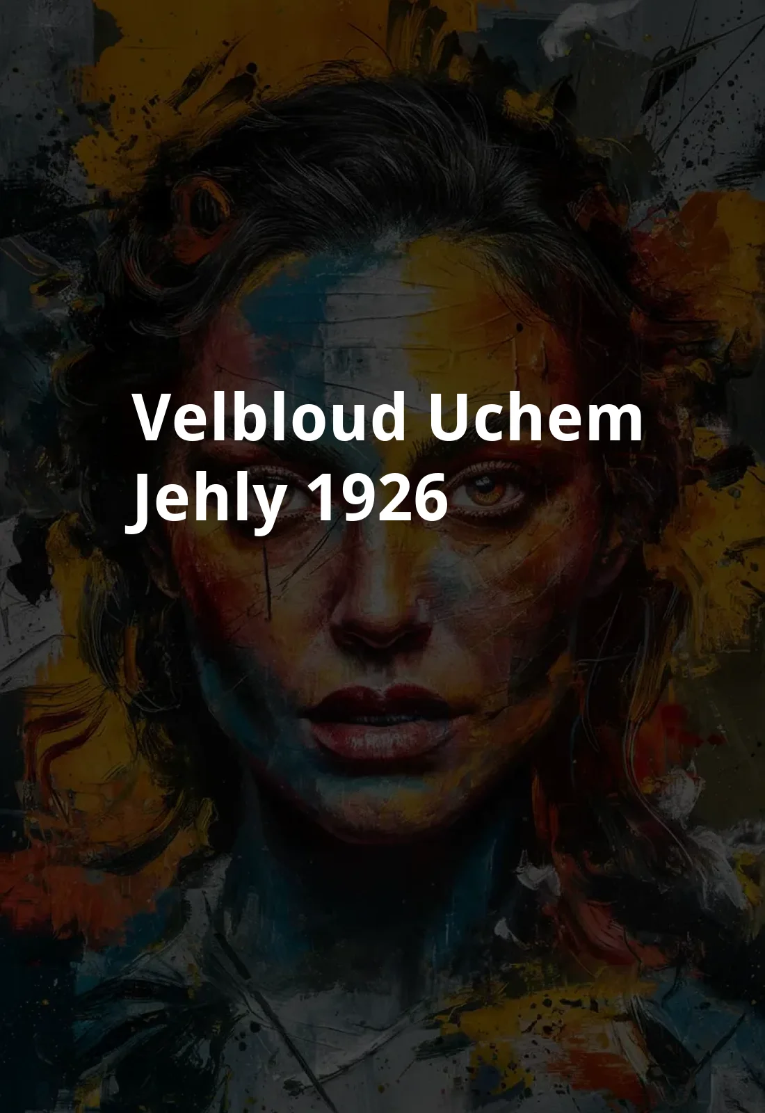 Velbloud uchem jehly (1926) Poster