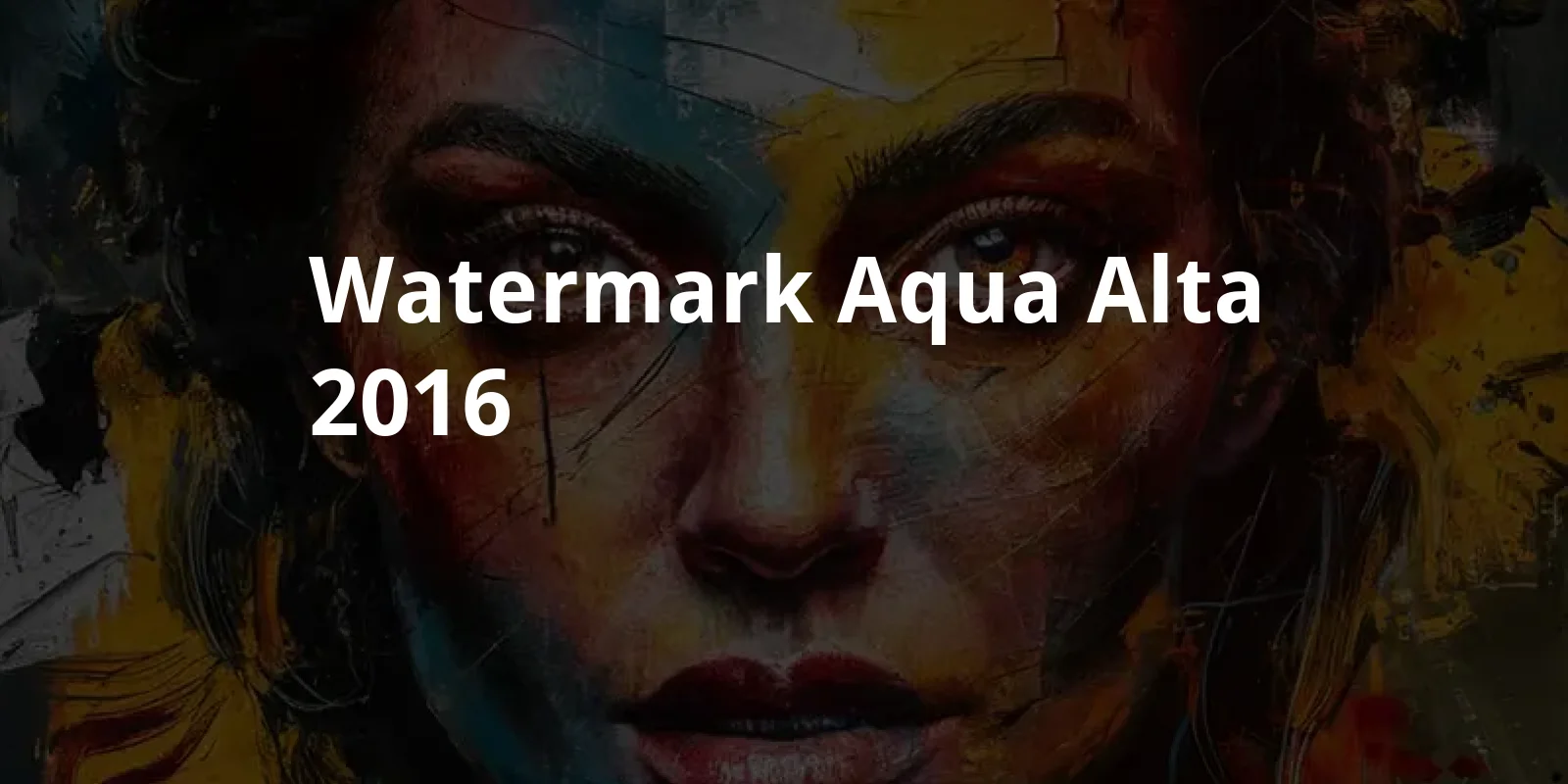Watermark (Aqua alta) (2016)