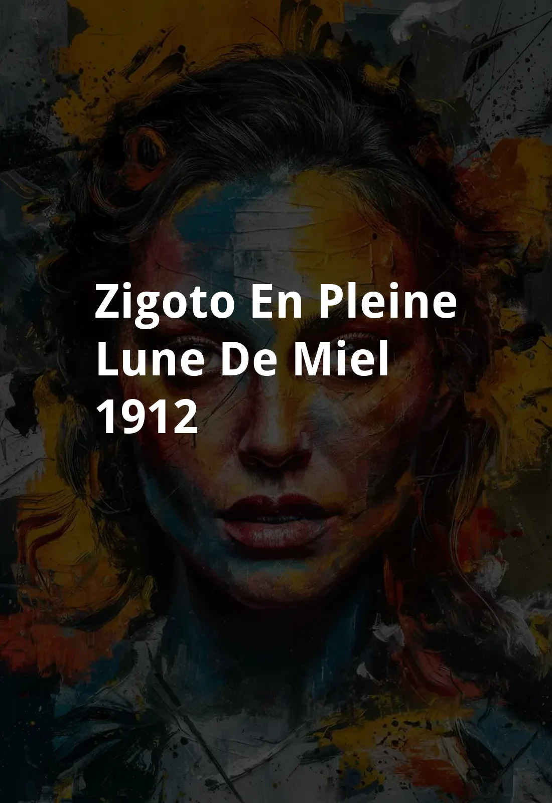 Zigoto en pleine lune de miel (1912) Poster