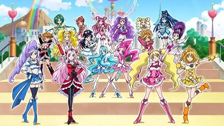 Eiga Purikyua Oru Sutazu DX 2: Kibou No Hikari Reinbo Jueru O Mamore! (2010)