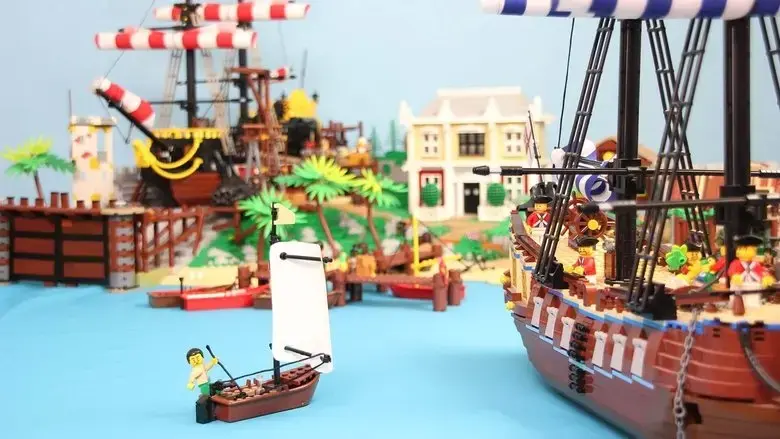 LEGO Pirate Sea Battle - The Barracuda Heist (2021)