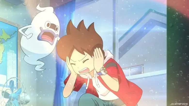 Yokai Watch: the Movie: The Flying Whale and the Grand Adventure of the Double Worlds, Meow! (2016)
