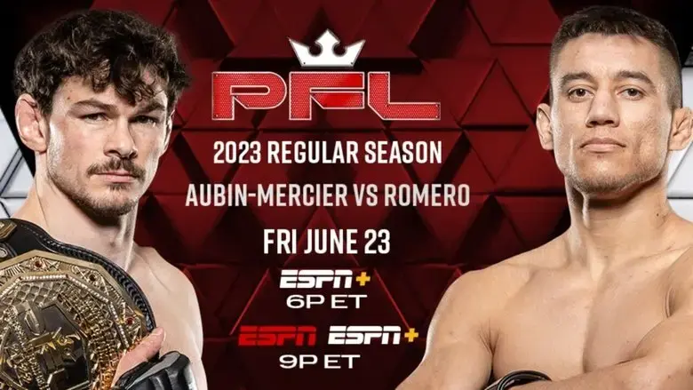 PFL 2023 #6: Regular Season - Aubin-Mercier vs. Romero (2023)
