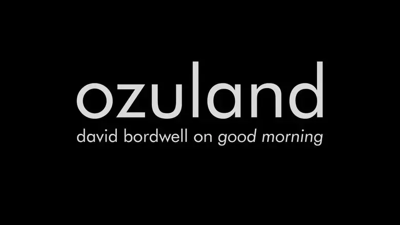 Ozuland: David Bordwell on Good Morning (2017)