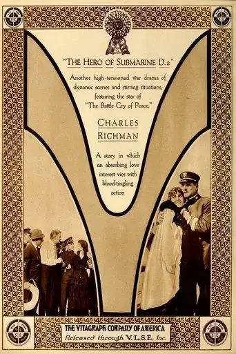 The Hero of Submarine D-2 (1916) Poster