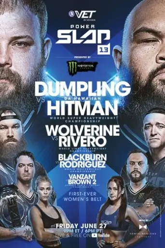 Power Slap 13: Dumpling vs. Da Hawaiian Hitman (2025) Poster