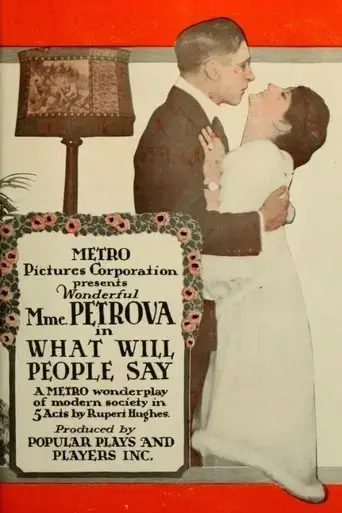 What Will People Say? (1916)